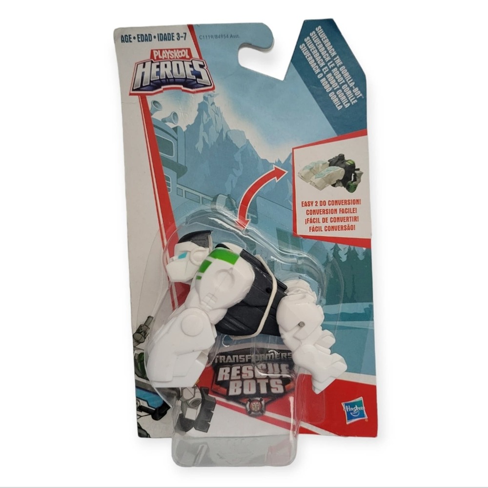 Playskool Heroes Transformers Rescue Bots Silverback The Gorilla Bot